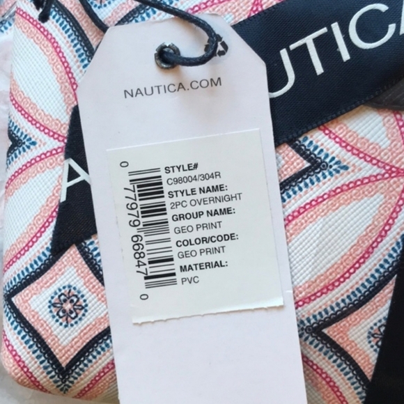 NAUTICA 2 Piece Travel Bags - NWT - Picture 2 of 2